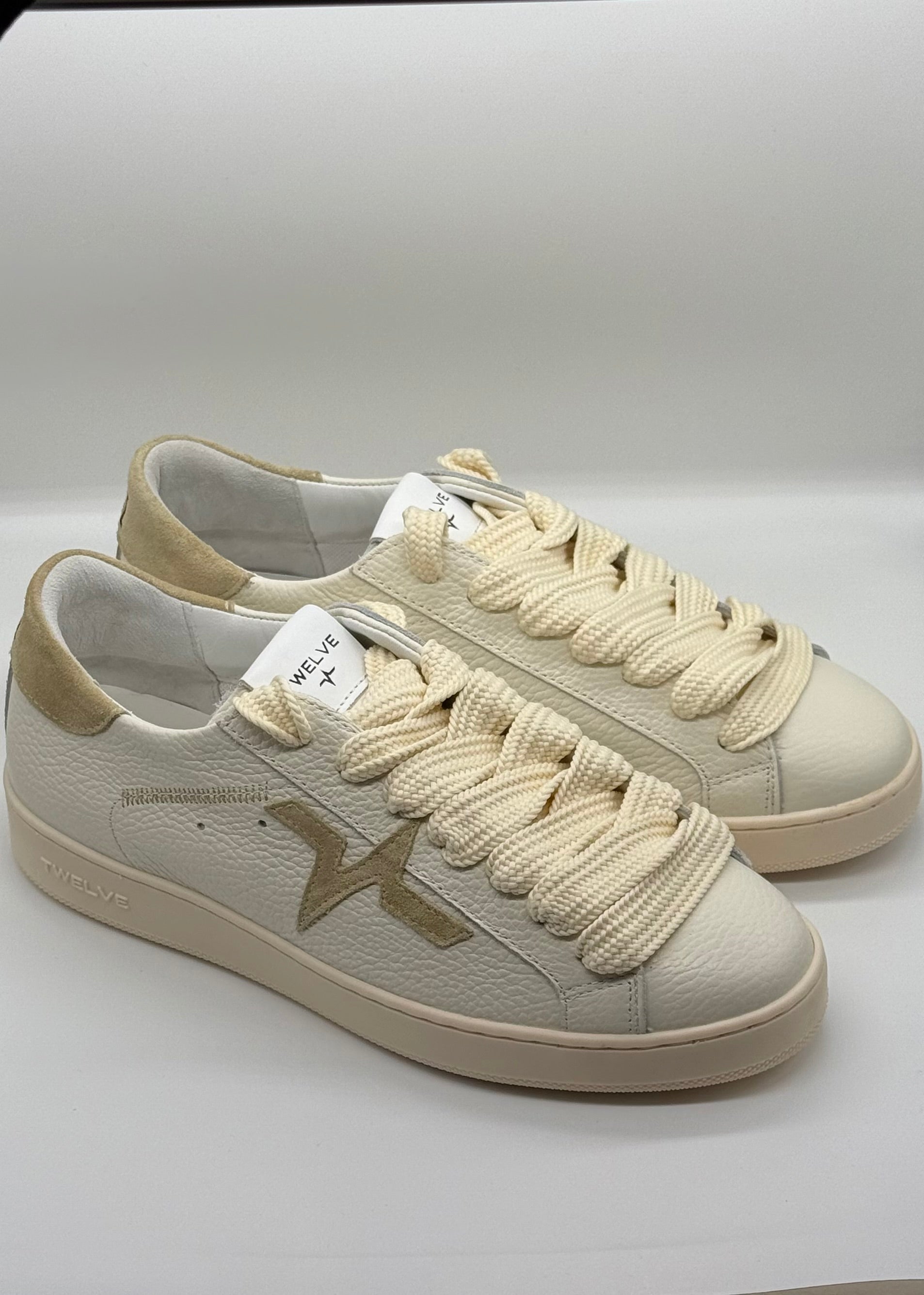 TWELVE - Sneakers beige e tortora uomo