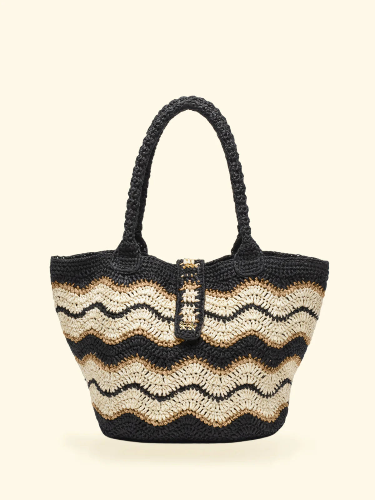 F**K - Borsa in paglia donna