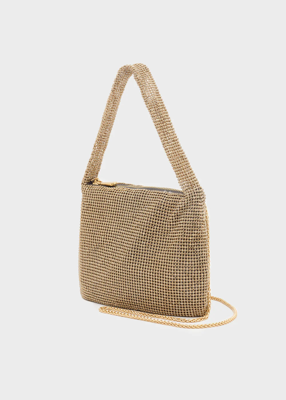 NALI - Borsa JACKIE a spalla in strass donna