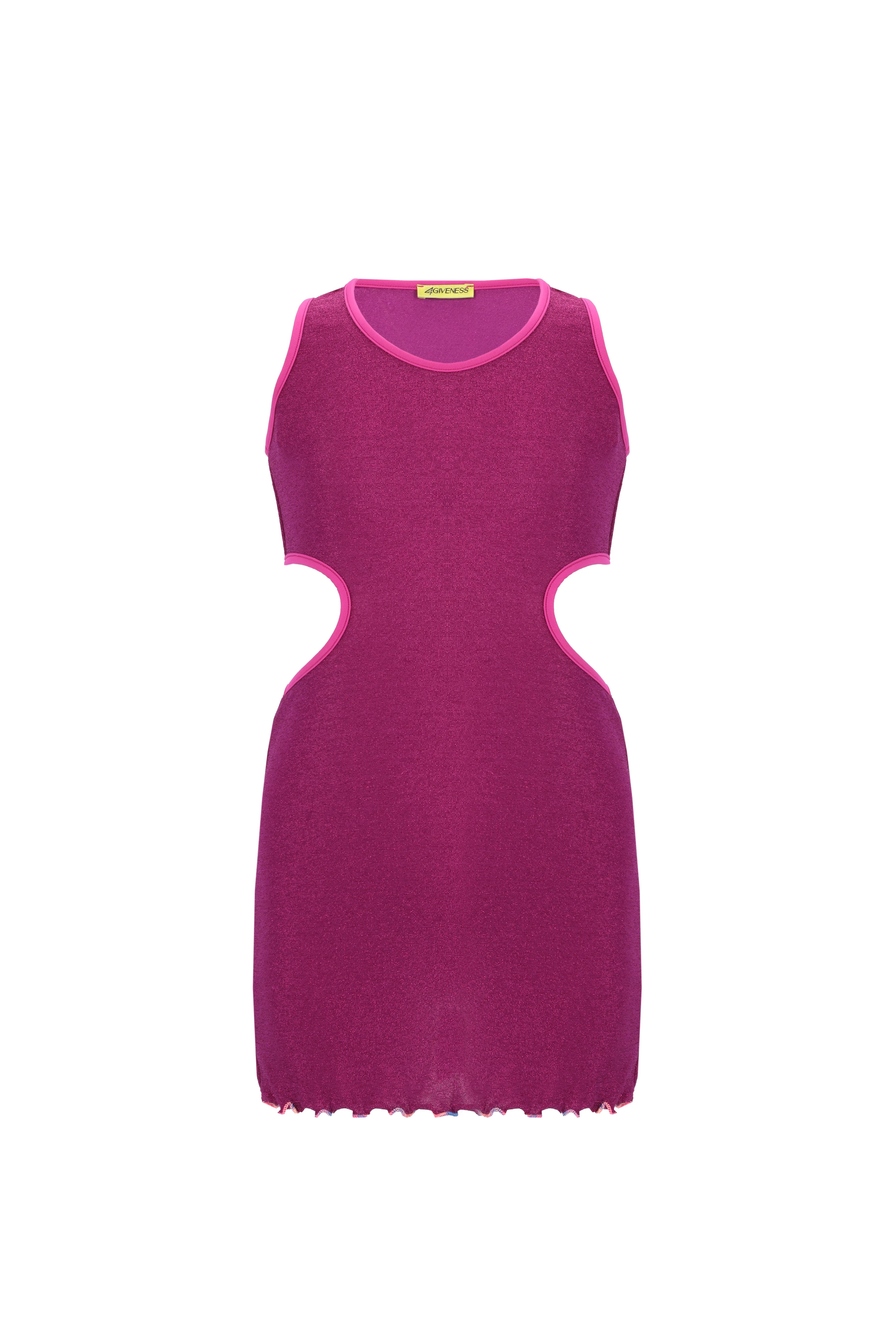 4GIVENESS - Vestito corto LUREX bambina