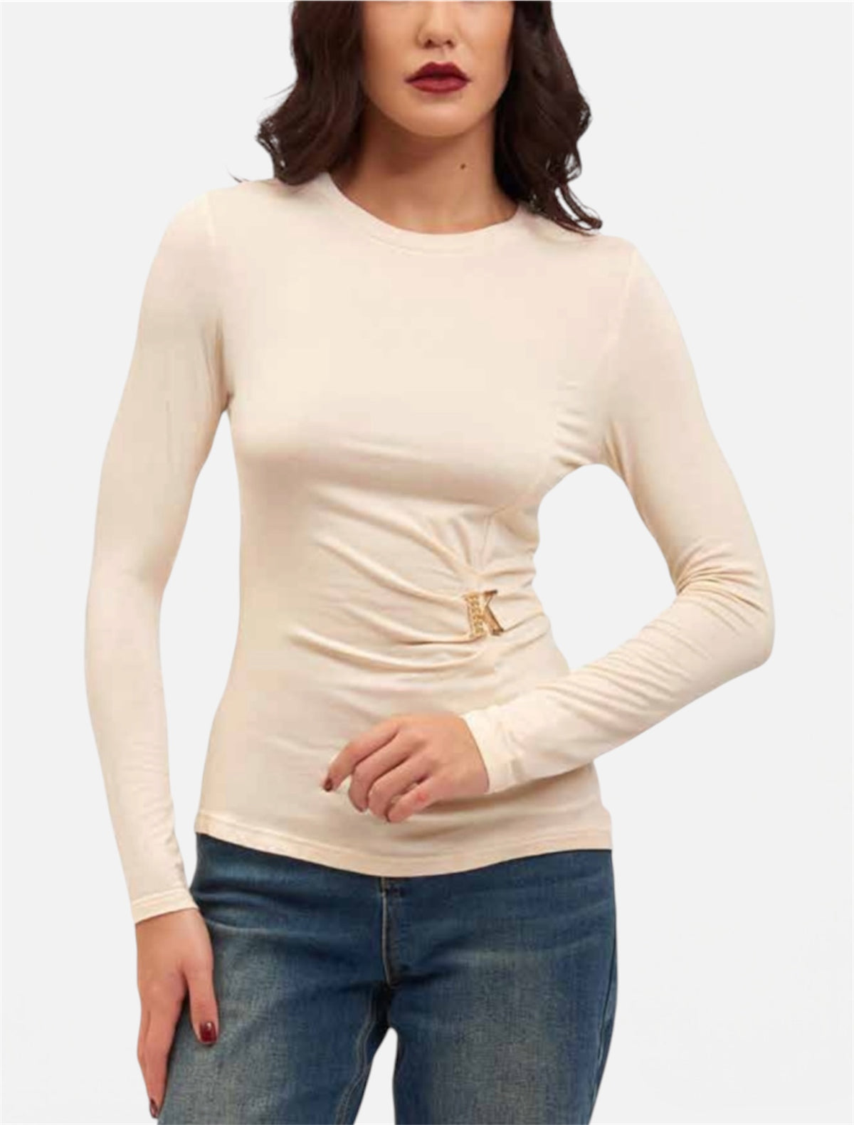 KORALLINE - Maglia con catena oro donna