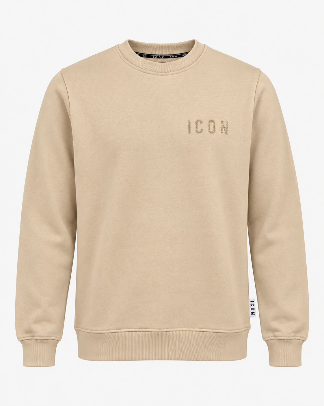 ICON - Felpa con logo glitter donna