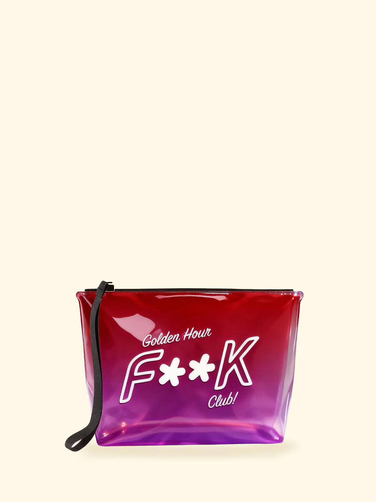 F**K - Mini pochette in pvc