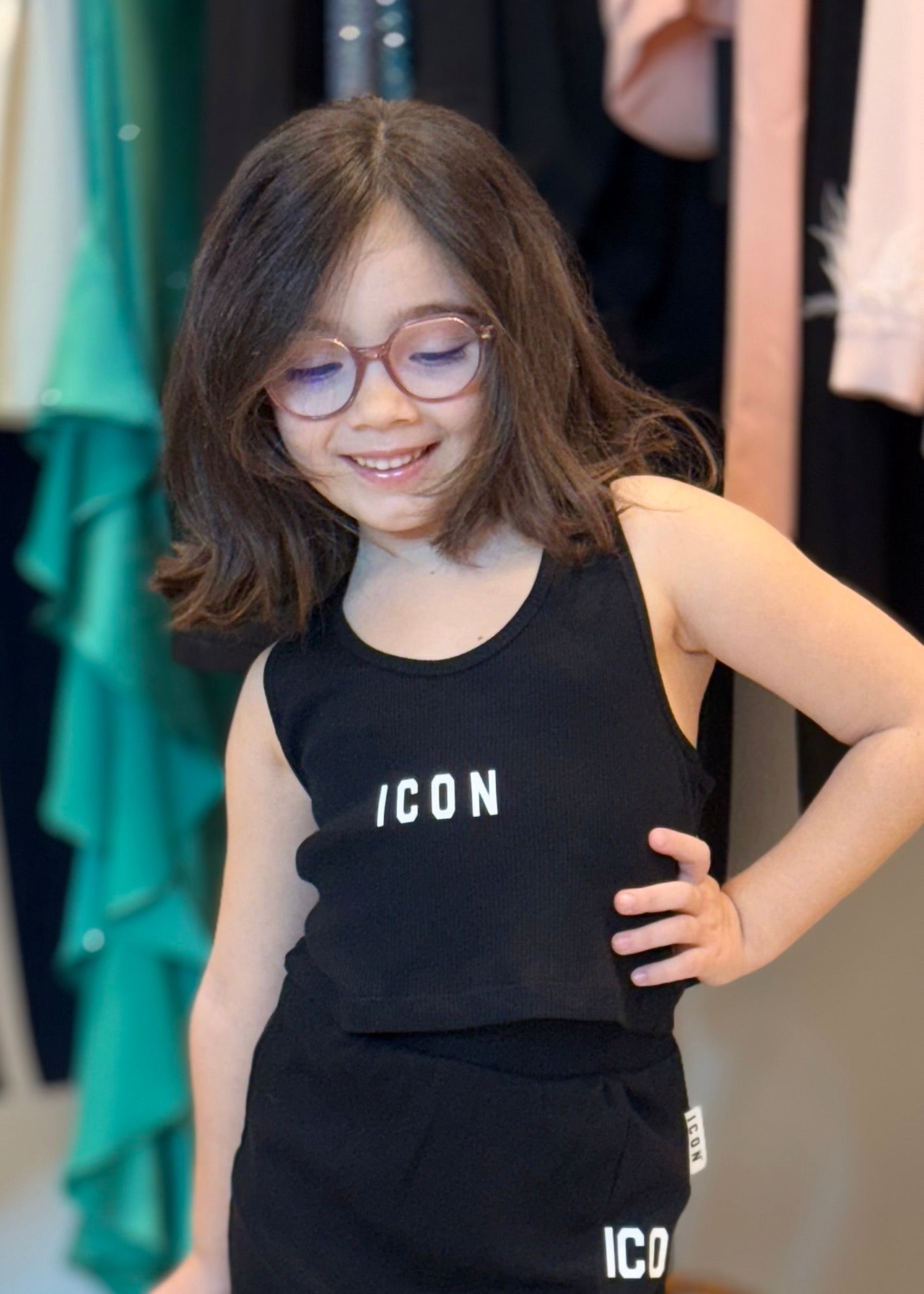 ICON - Top con logo bambina