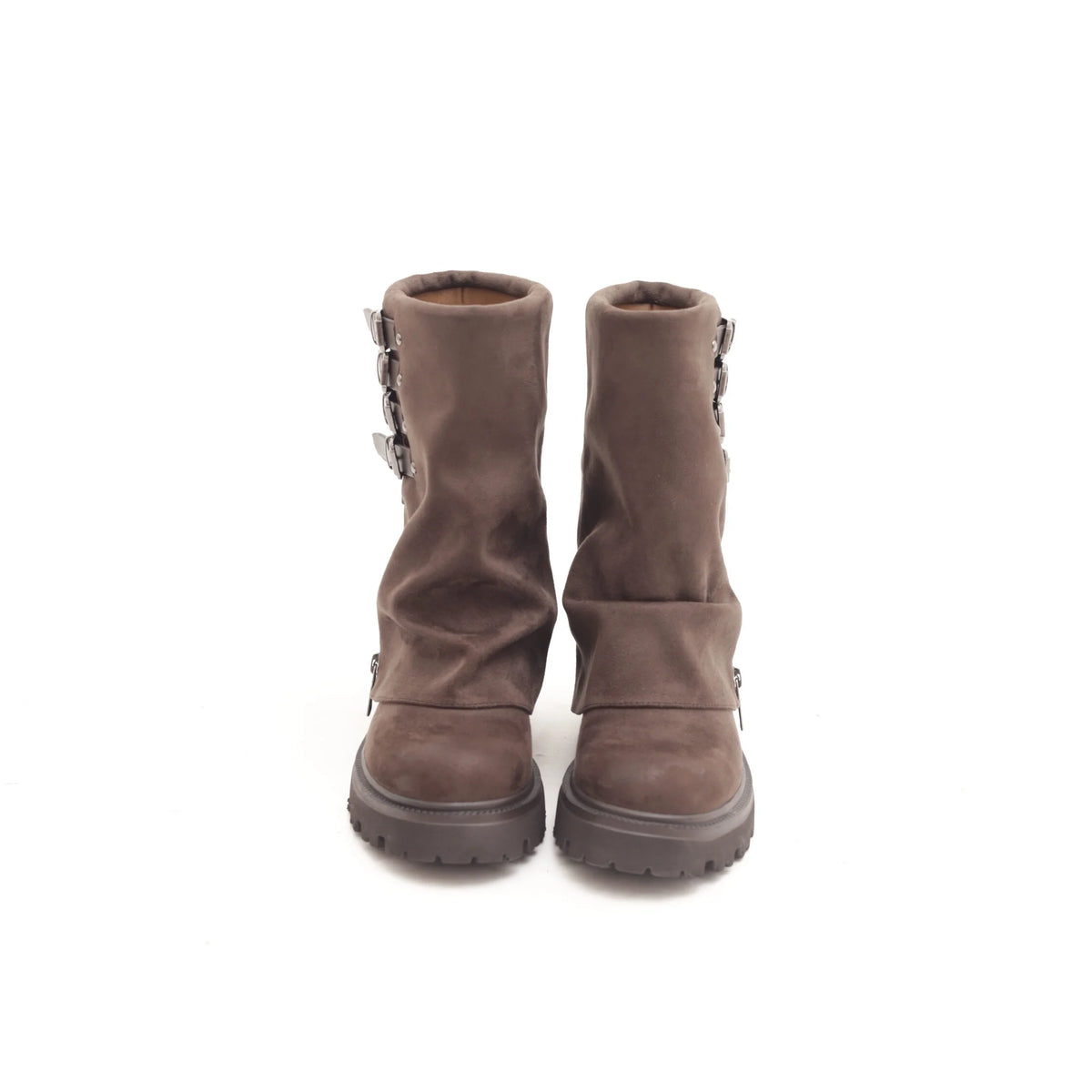 CRICHIC - Stivale con fibie in camoscio donna