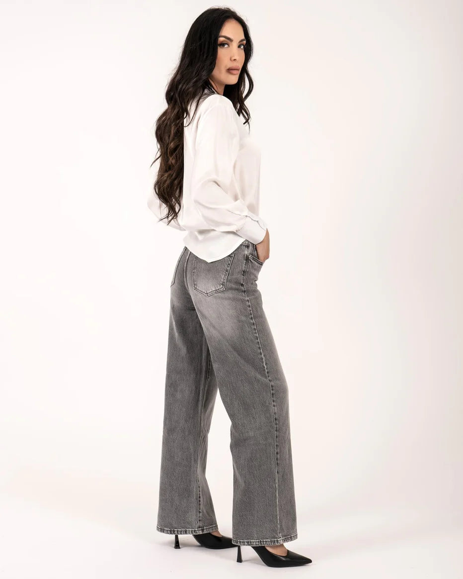 EXTYN - Jeans a palazzo donna