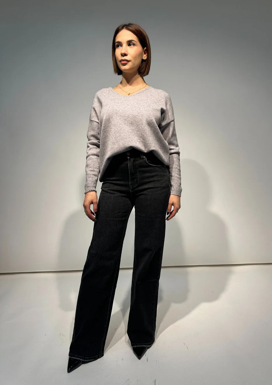 EXTYN - Jeans a palazzo donna