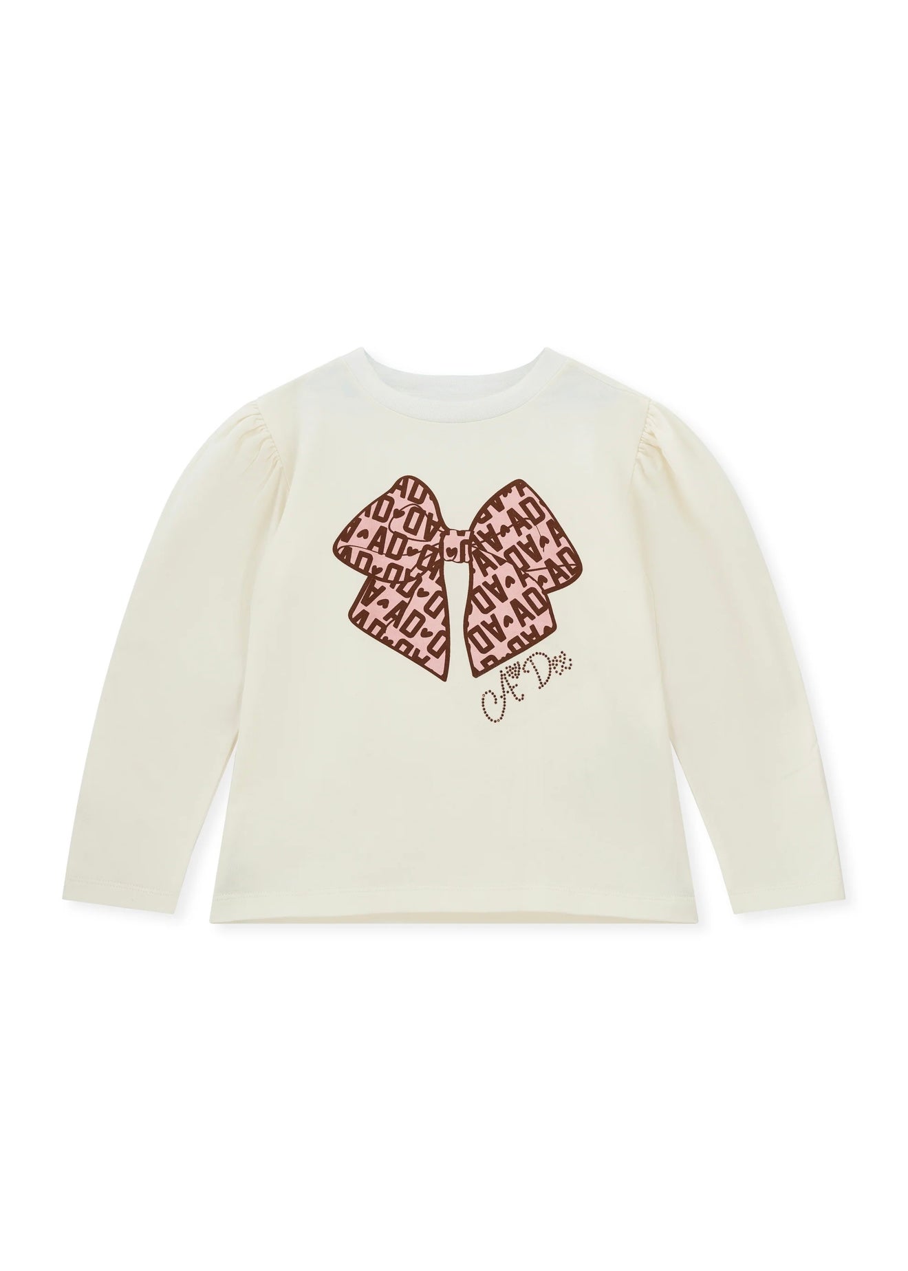 A-DEE - SET COMPLETO - T-shirt bianca e gonna Milan bambina