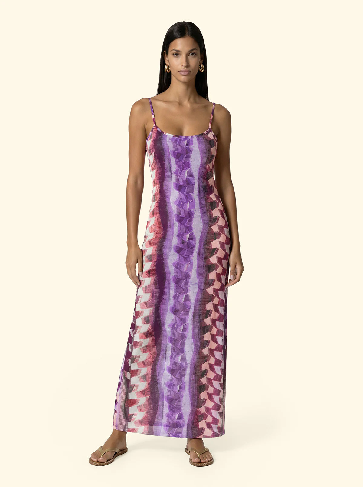 F**K - Vestito lungo VIOLET donna