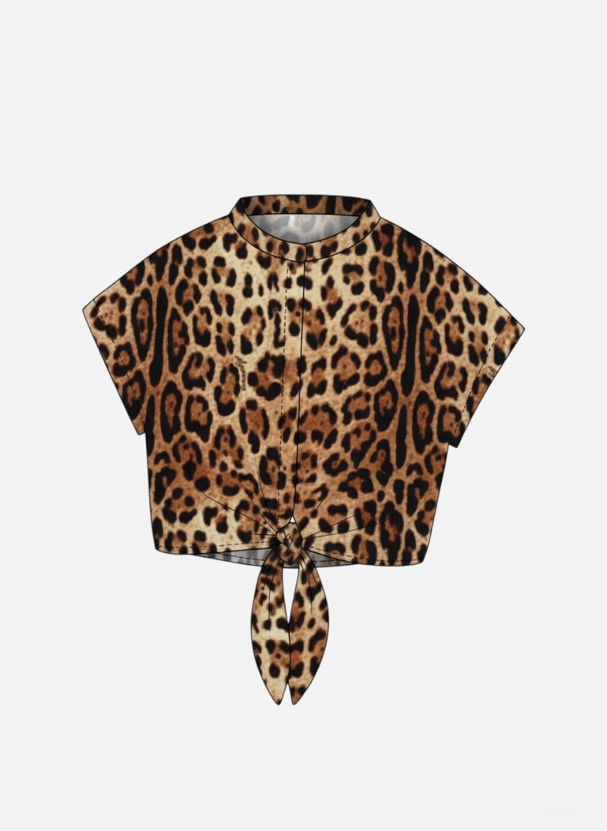 4GIVENESS - Camicia EXCHANGE LEO bambina
