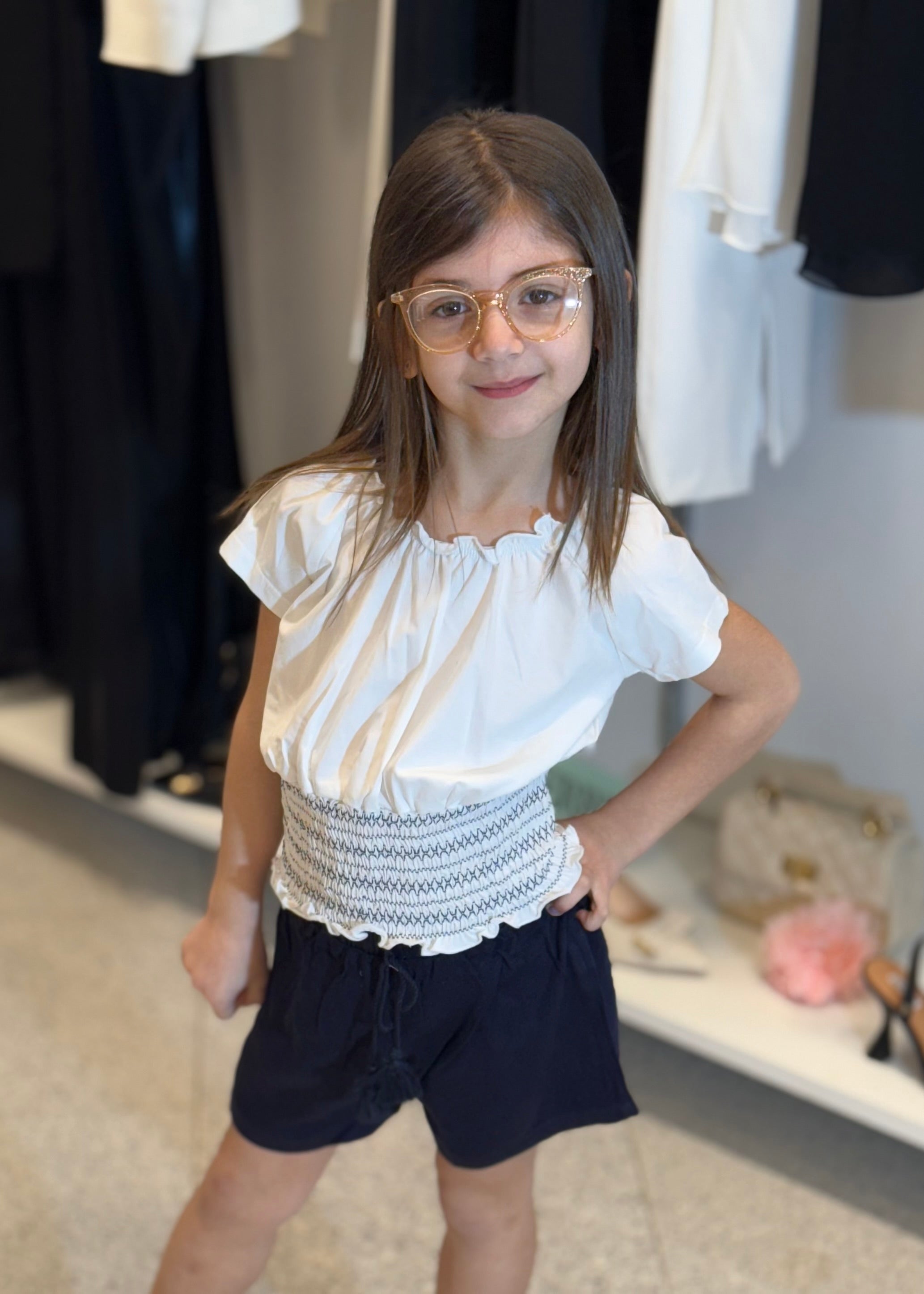 JAKY'S - SET COMPLETO - T-shirt bianca e short nero