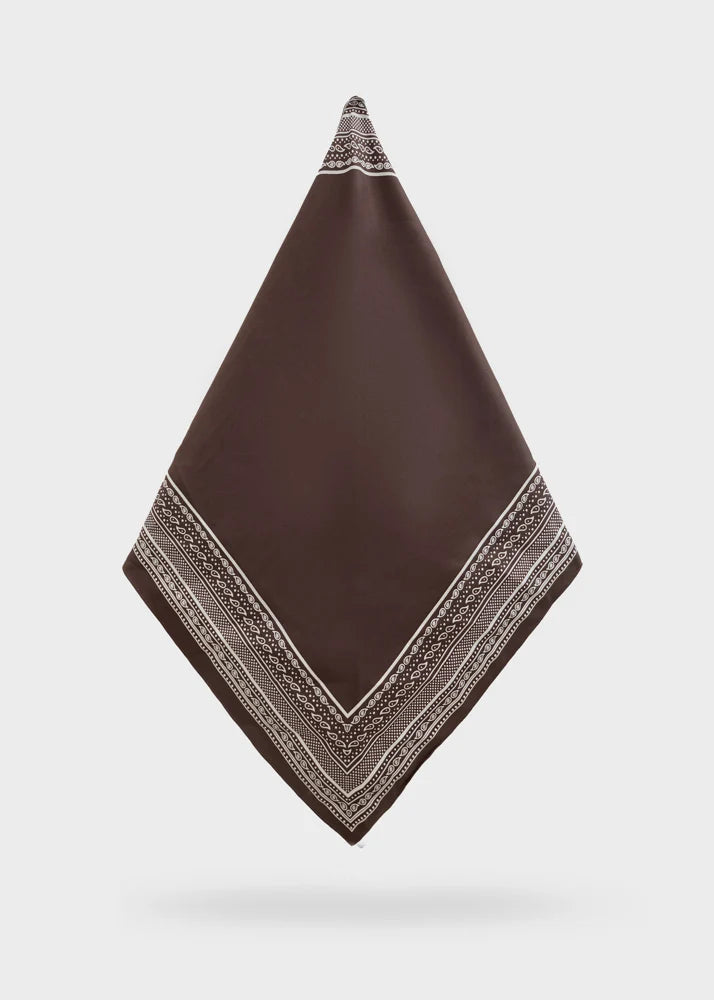 NALI - Foulard triangolo con dettagli sul bordo