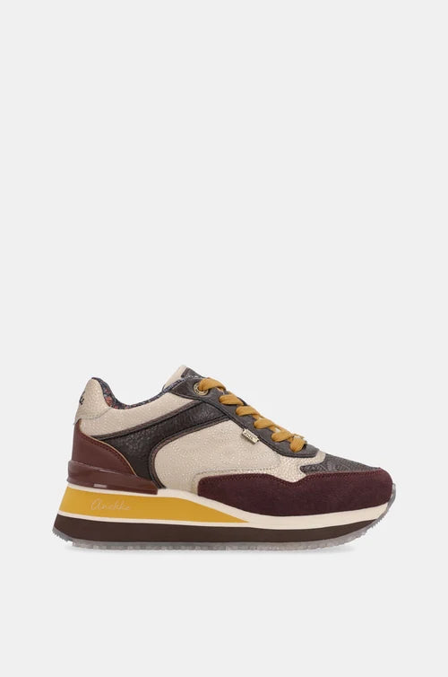 ANEKKE - Sneakers BURGUNDY donna