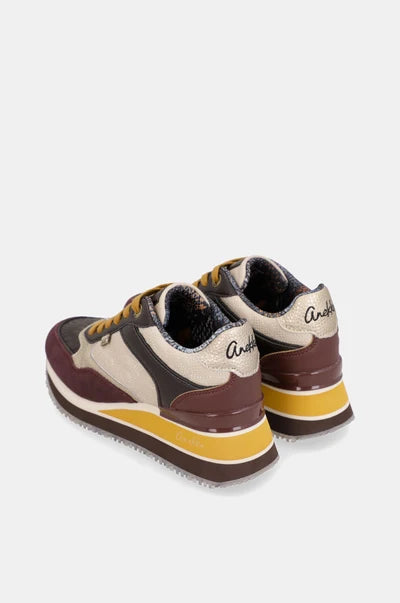 ANEKKE - Sneakers BURGUNDY donna
