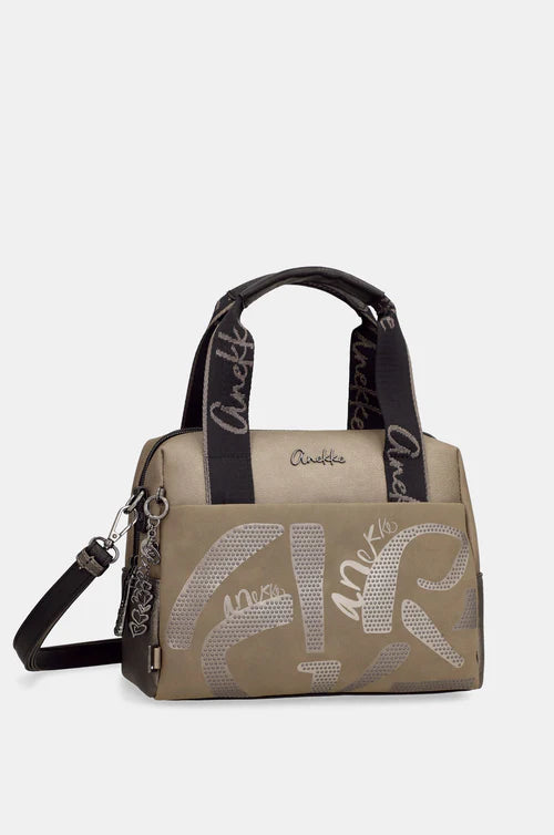 ANEKKE - Borsa con manico TAUPE