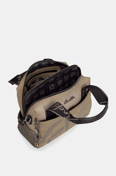 ANEKKE - Borsa con manico TAUPE
