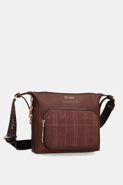 ANEKKE - Borsa a tracolla BURGUNDY