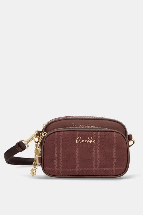 ANEKKE - Borsa a tracolla BURGUNDY