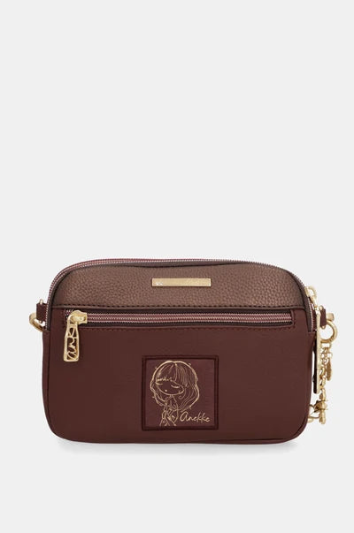 ANEKKE - Borsa a tracolla BURGUNDY