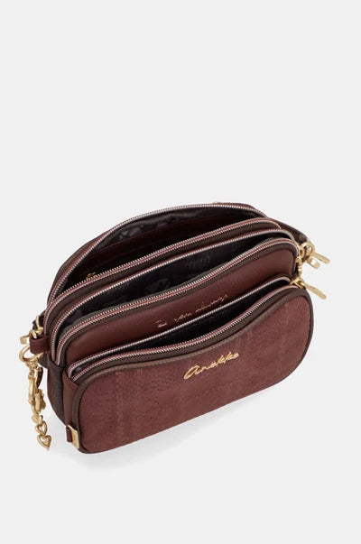 ANEKKE - Borsa a tracolla BURGUNDY