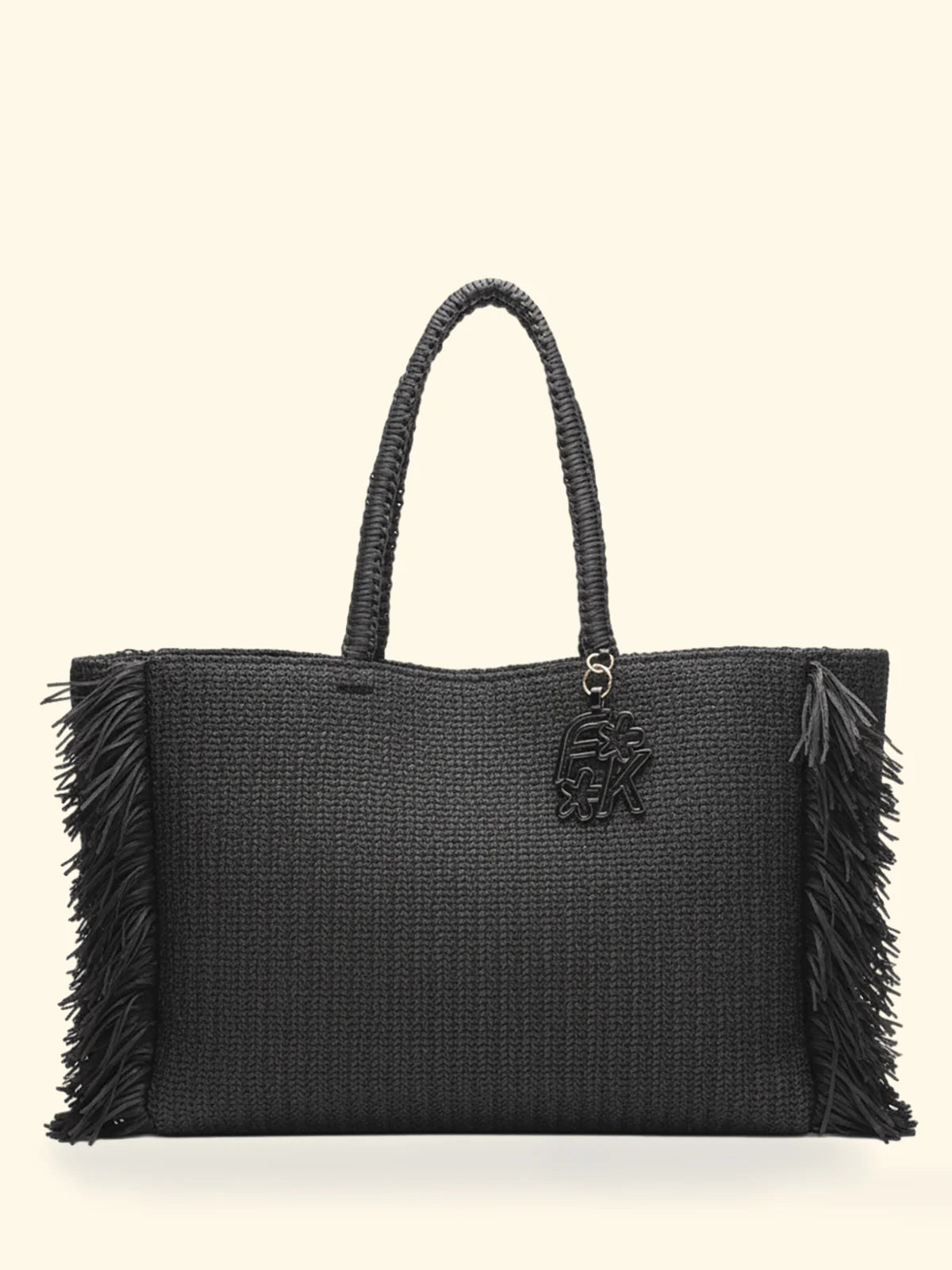 F**K - Borsa in paglia donna