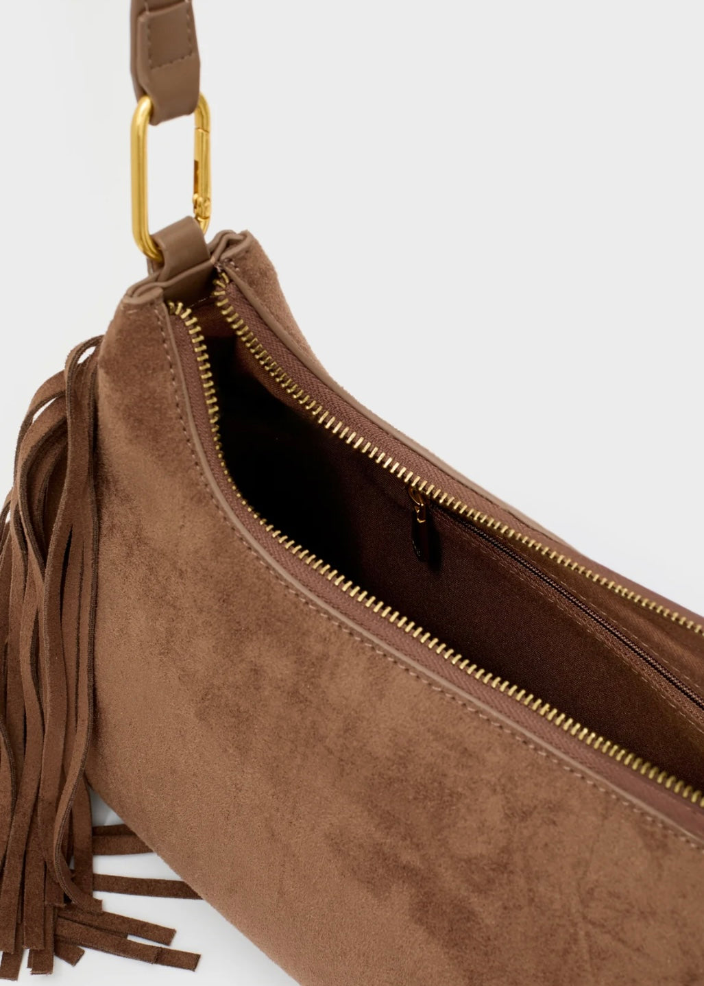 NALI - Borsa DALLAS a spalla con frange