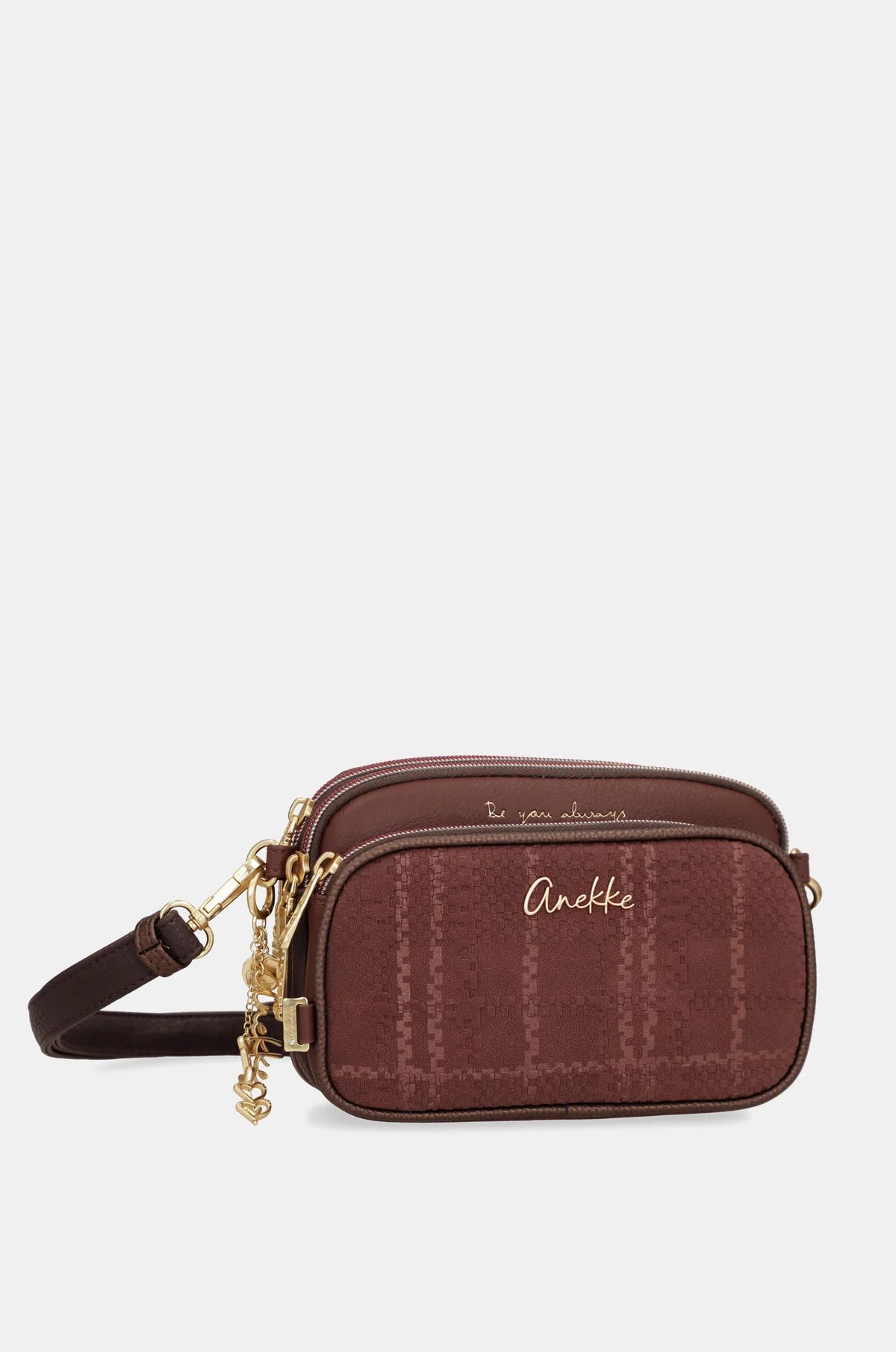 ANEKKE - Borsa a tracolla BURGUNDY