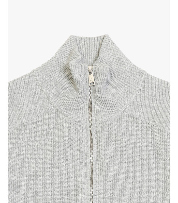 GIANNI LUPO - Cardigan con zip in lana uomo