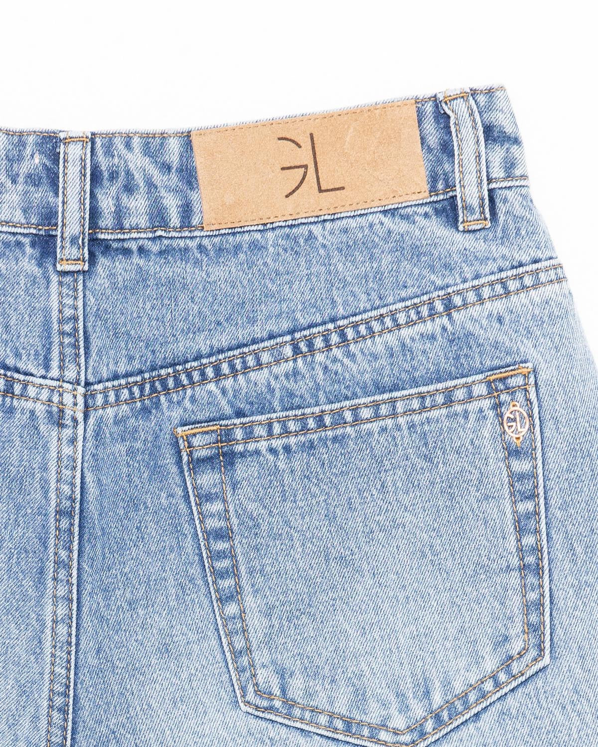 GL FOR HER - Short in denim donna