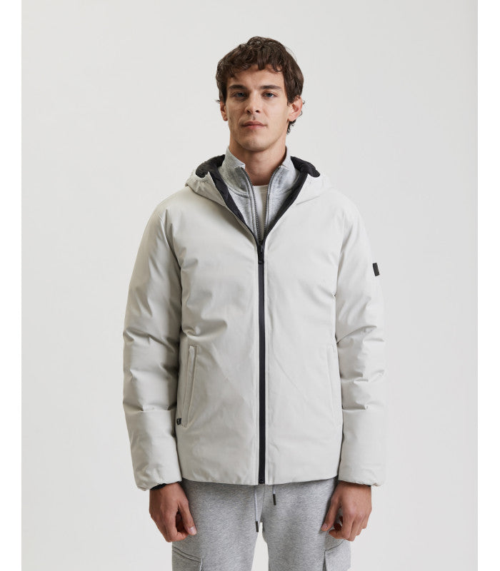 GIANNI LUPO - Giubbotto con cappuccio reversibile uomo