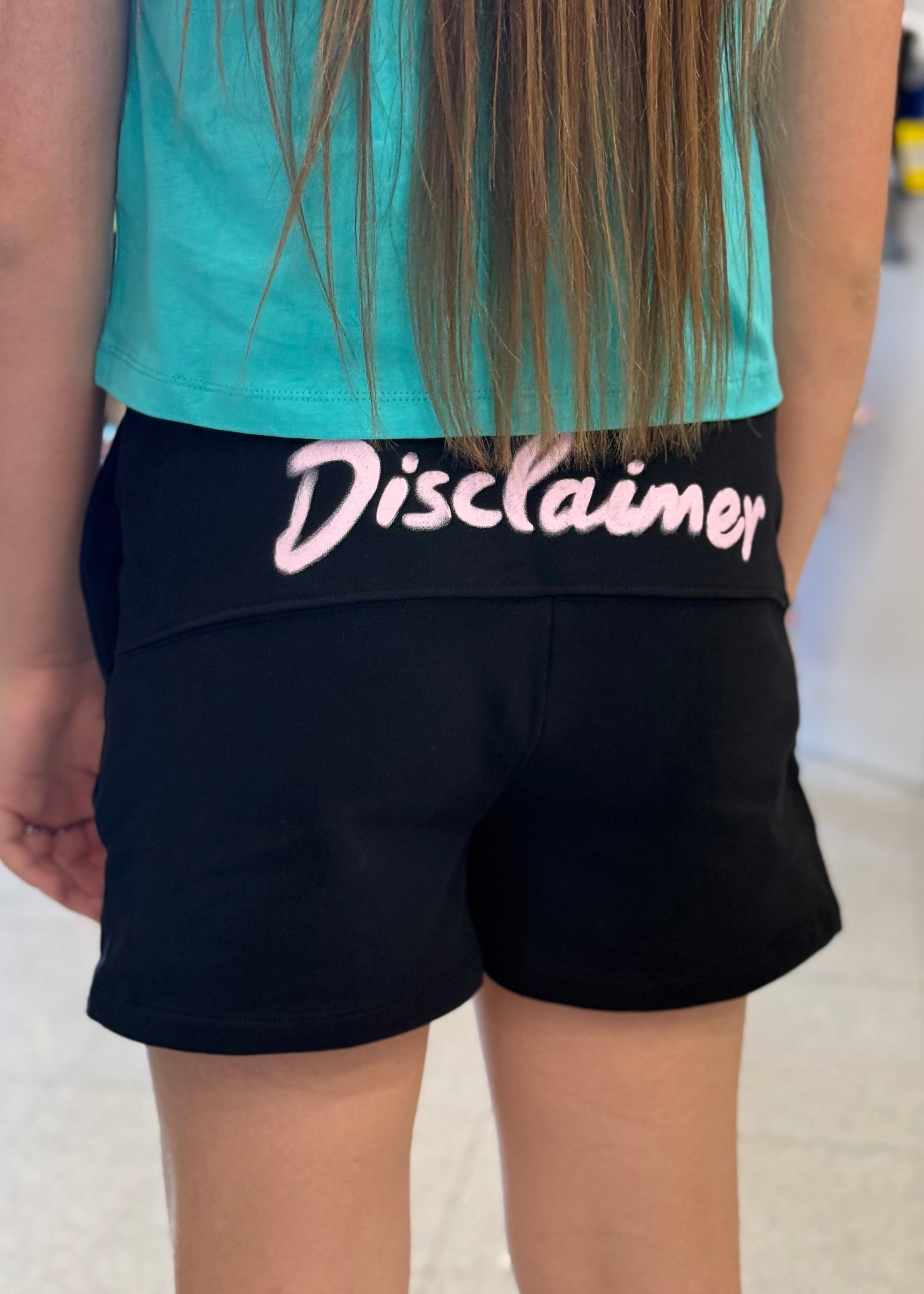DISCLAIMER - Pantalone Short in felpa bambina