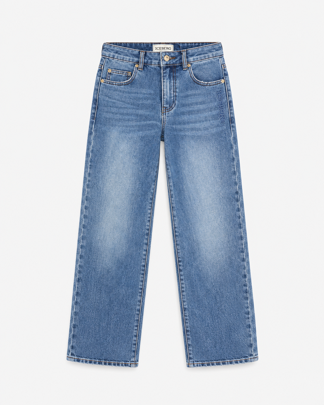 ICEBERG - Jeans lavaggio chiaro bambino