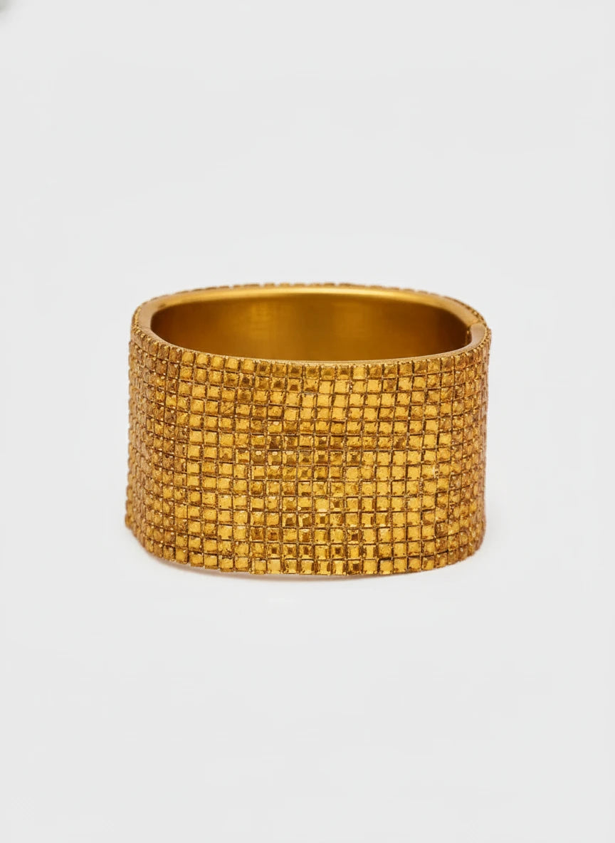 NALI - Bracciale BANGLE OVER in strass donna