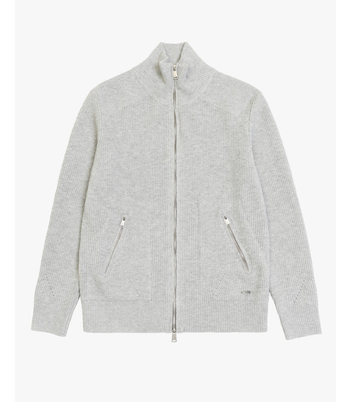 GIANNI LUPO - Cardigan con zip in lana uomo