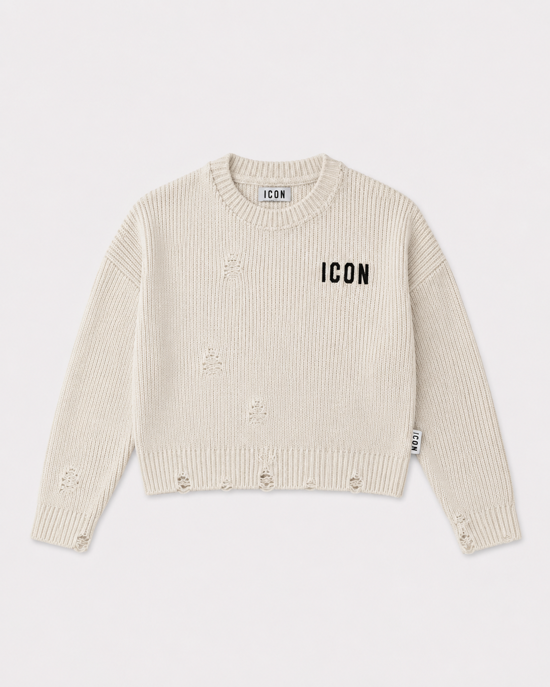 ICON - Maglione crop bambina