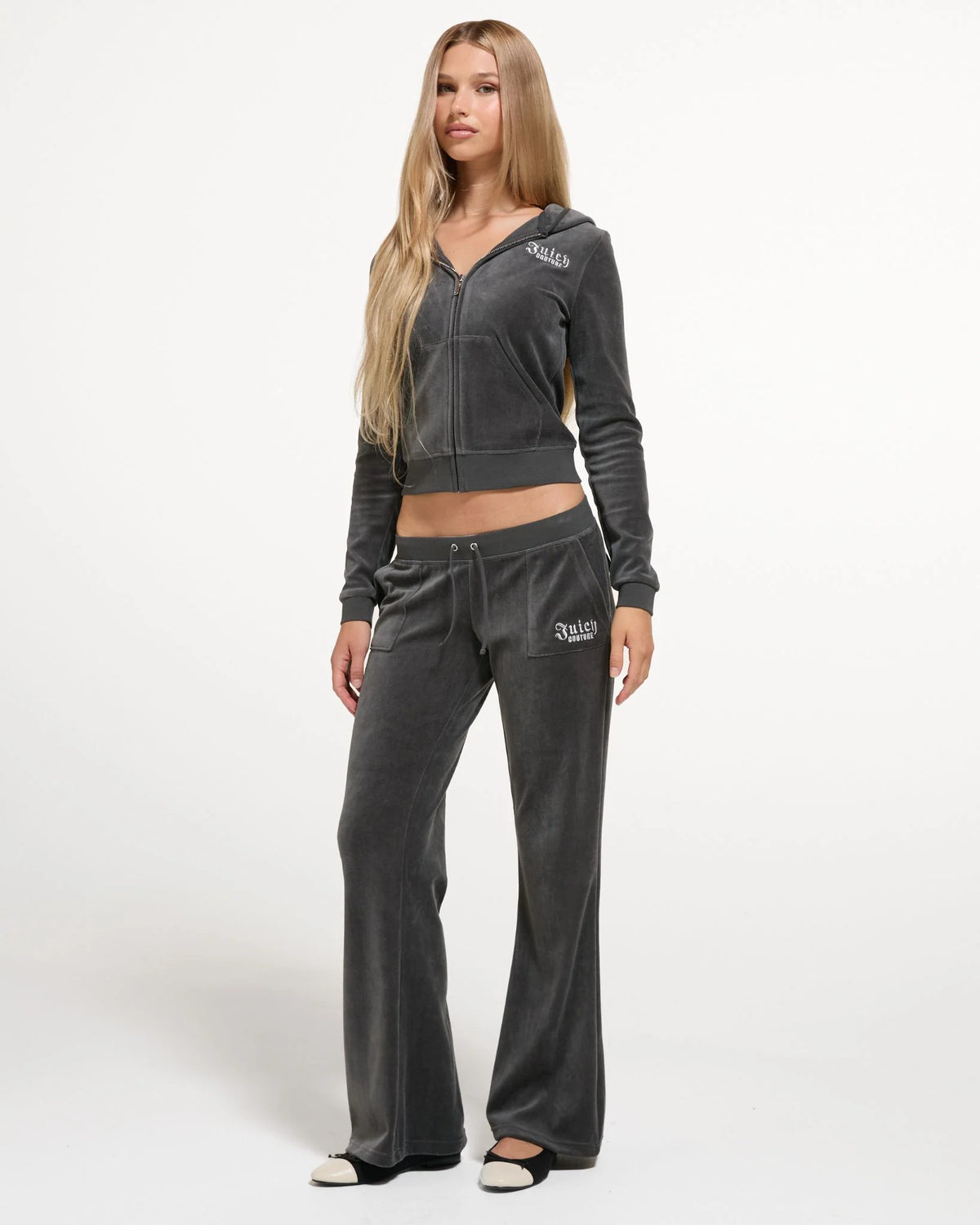 JUICY COUTURE -  Pantalone Regal Rebelle a vita bassa donna