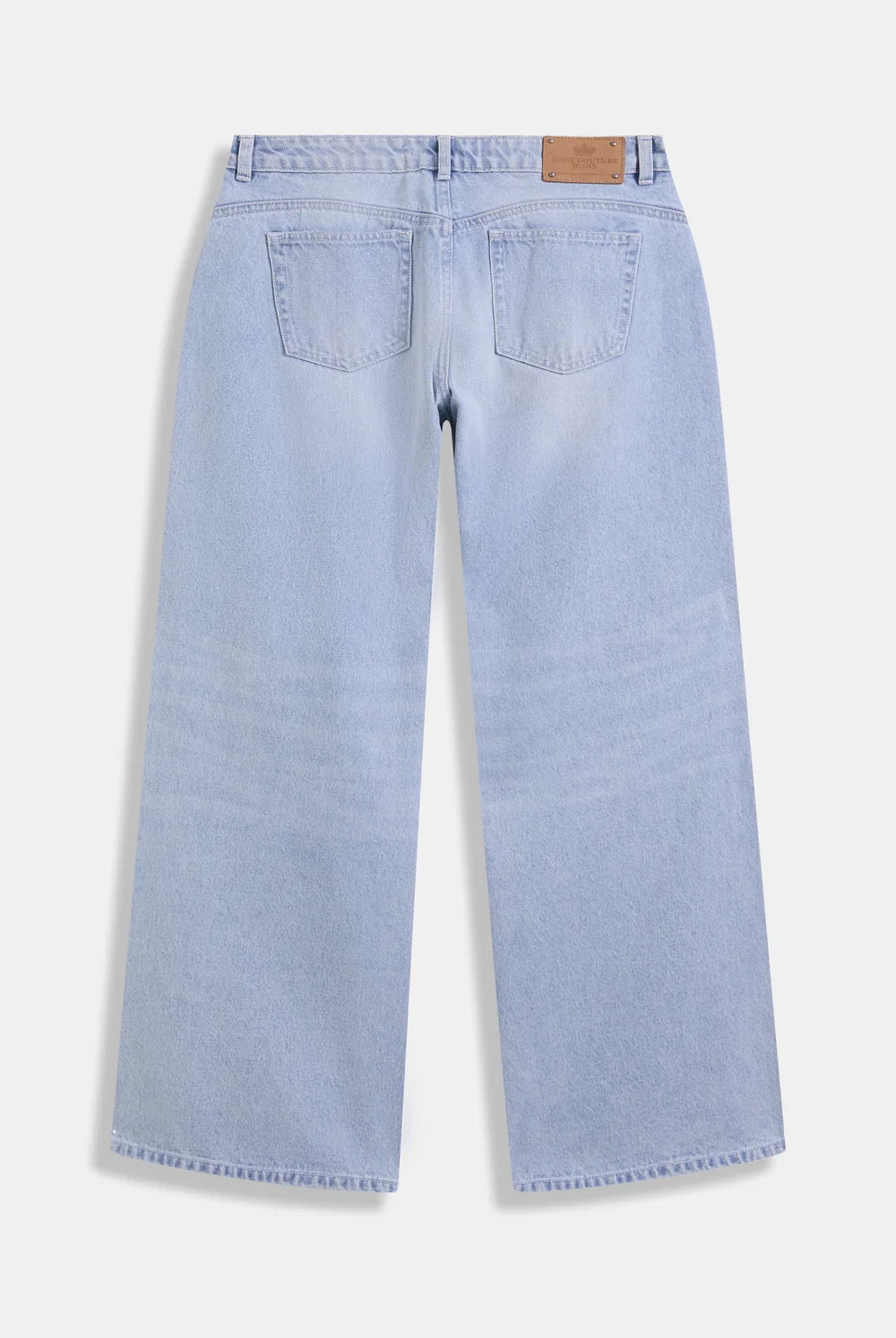 JUICY COUTURE - Jeans a palazzo con logo in strass donna