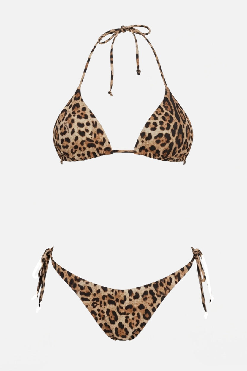 4GIVENESS - Bikini triangolo con slip regolabile LEO TOUCH donna
