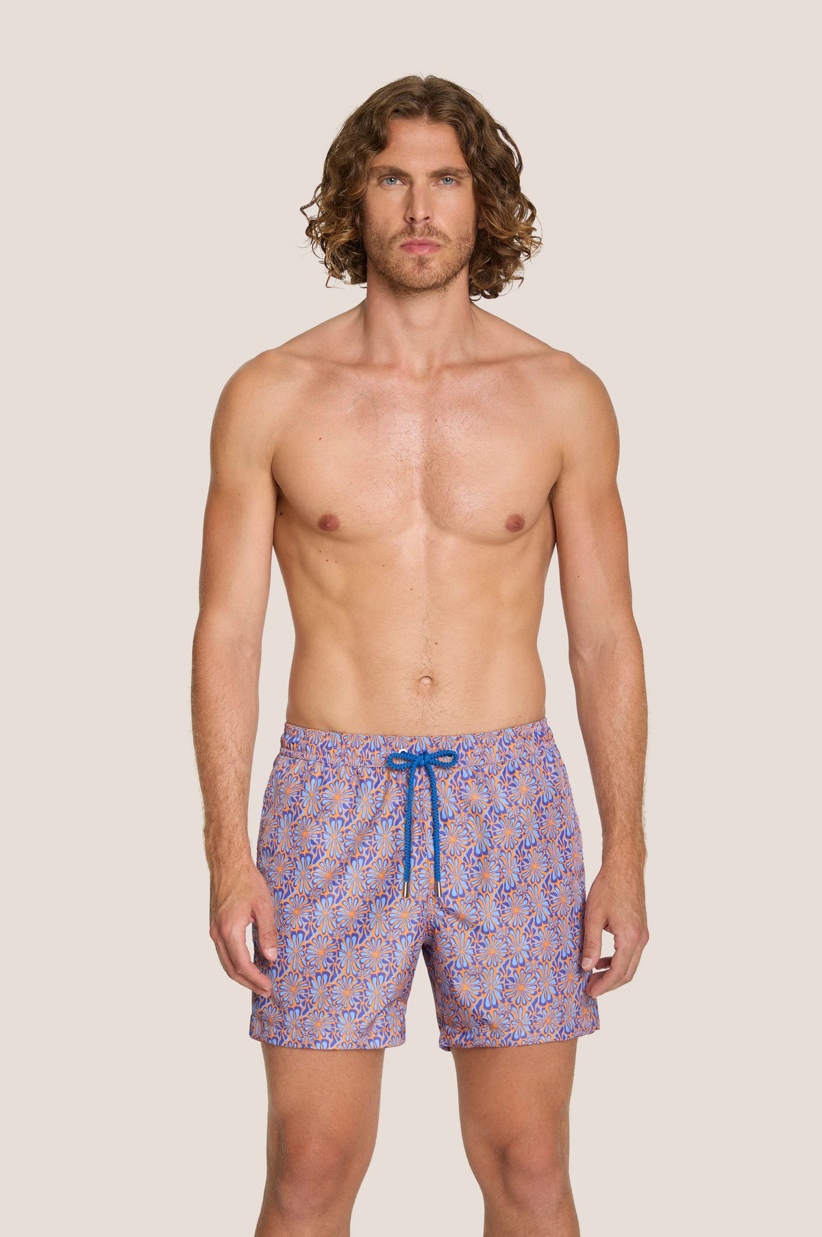 4GIVENESS - Costume short flowers mare uomo