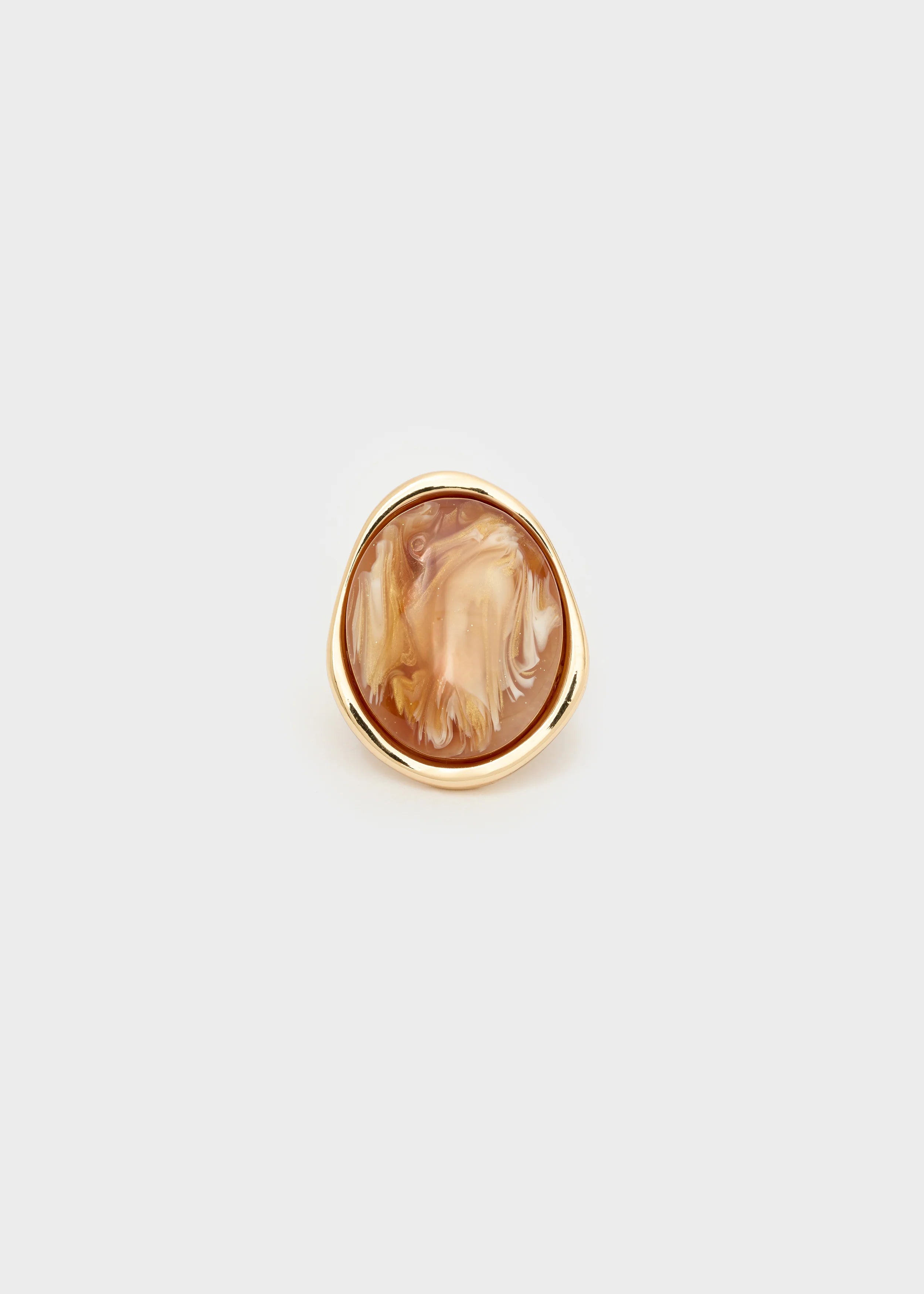 NALI - Anello CHIARA over in resina