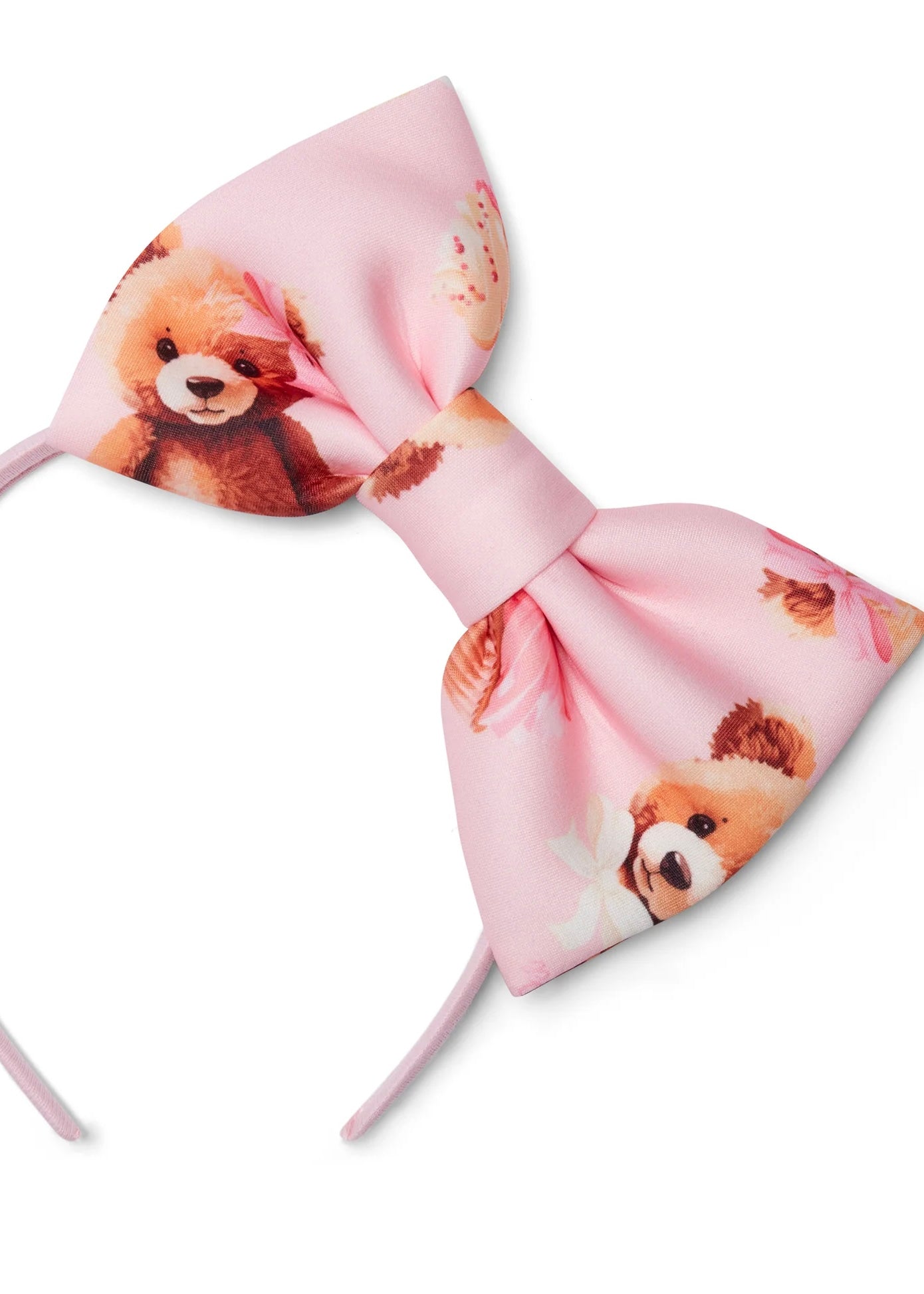 A-DEE - Cerchietto fiocco con orso bambina