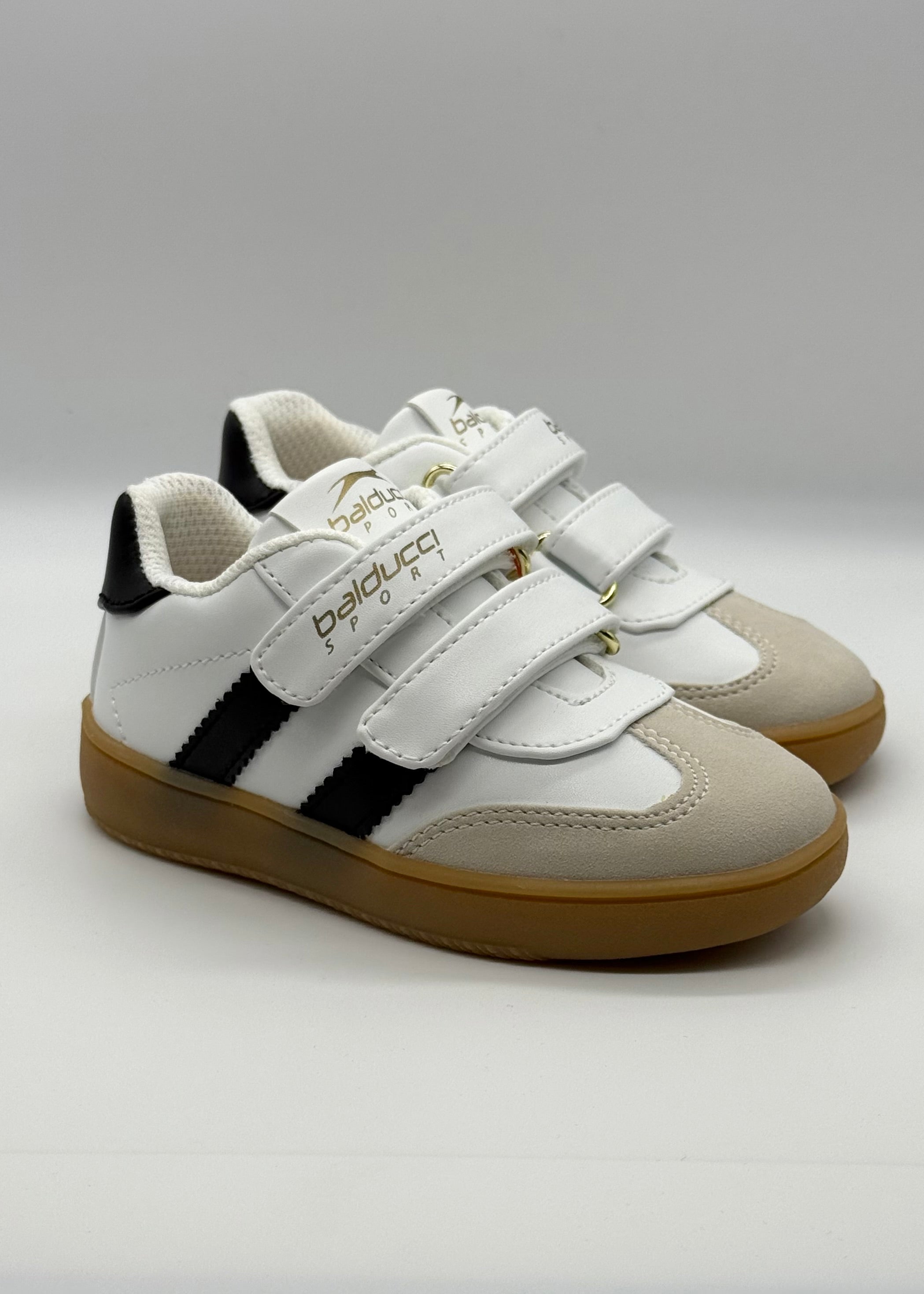 BALDUCCI SPORT - Sneakers bianca con strappo bambino/a