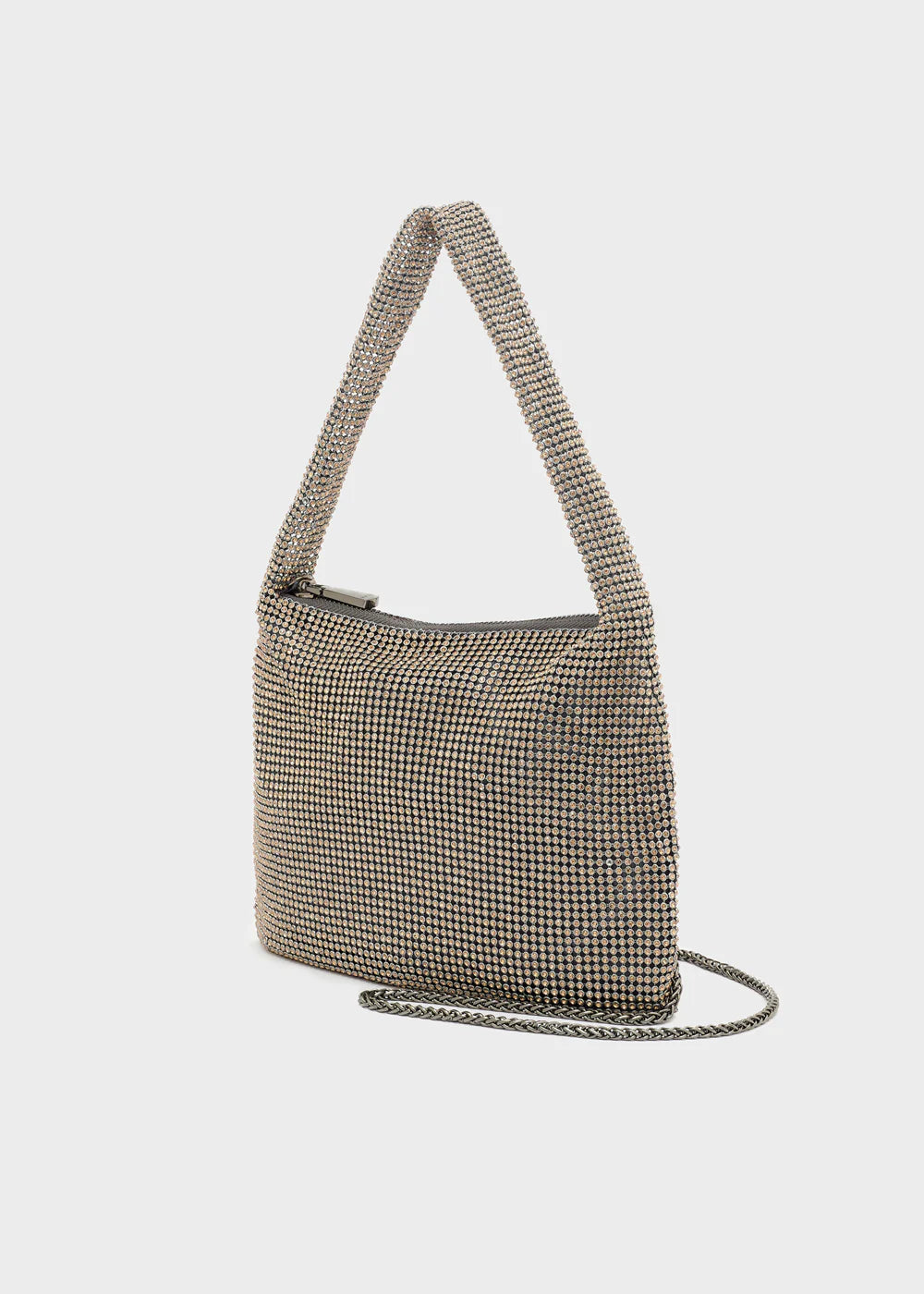 NALI - Borsa JACKIE a spalla in strass donna