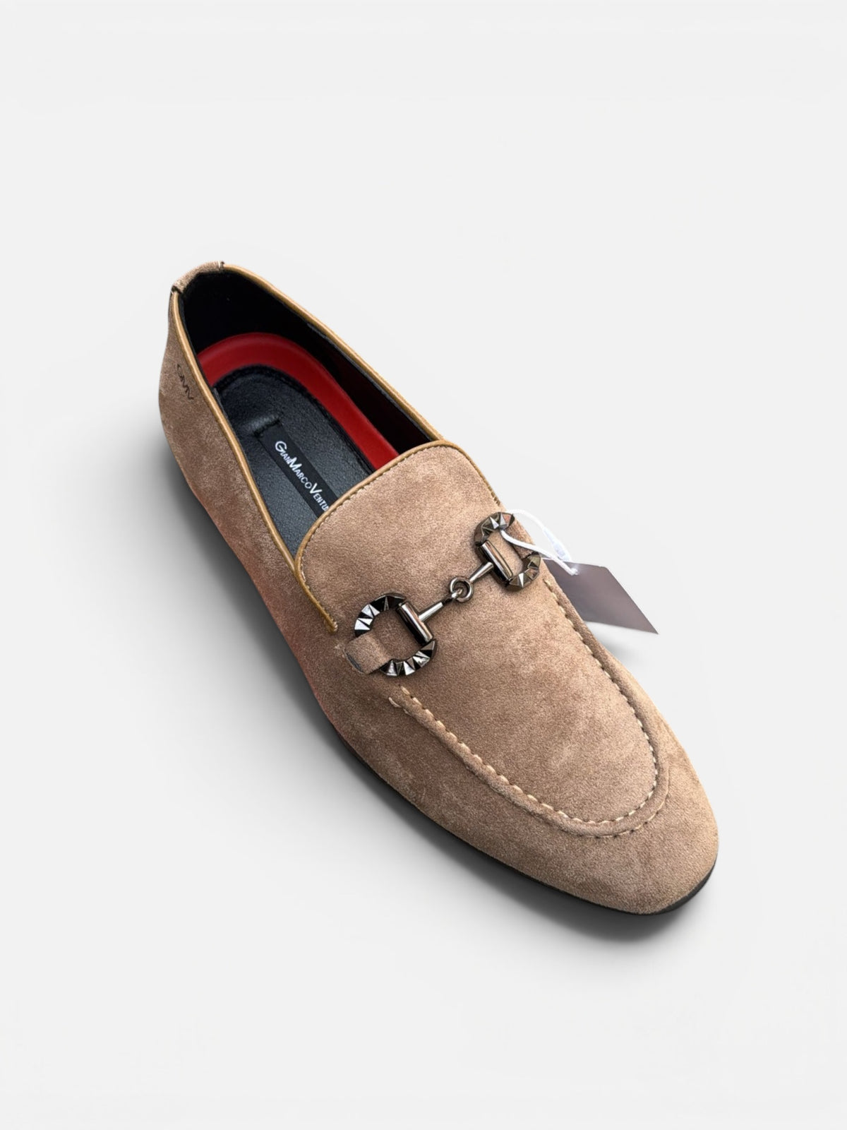 GIANMARCO VENTURI - Mocassino beige uomo