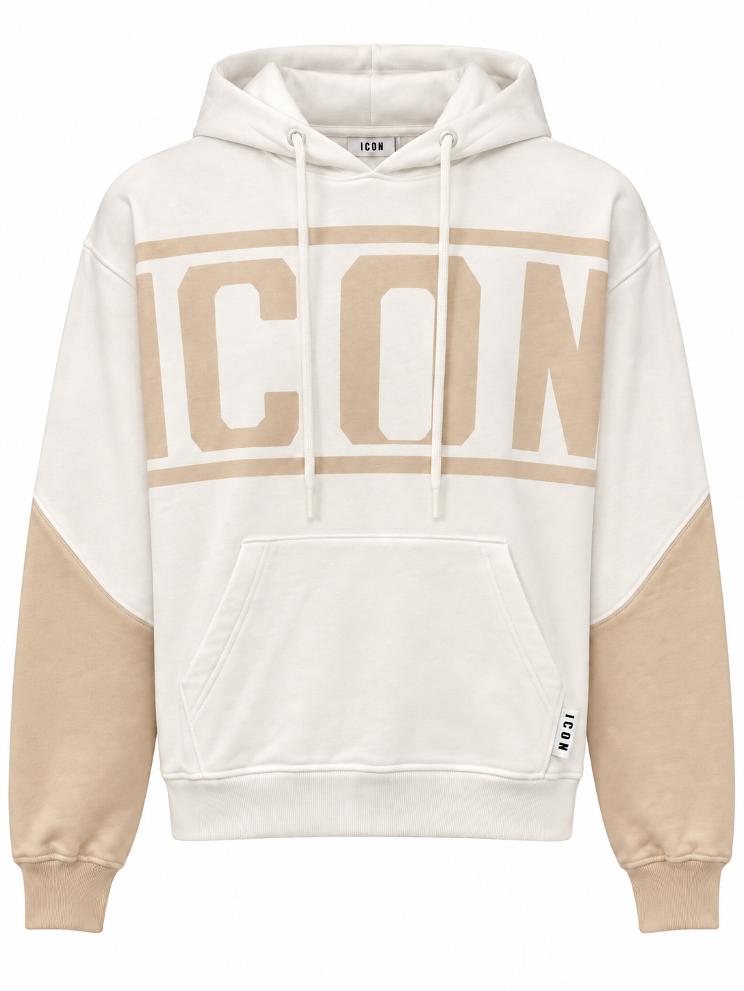 ICON - Felpa con cappuccio e logo donna