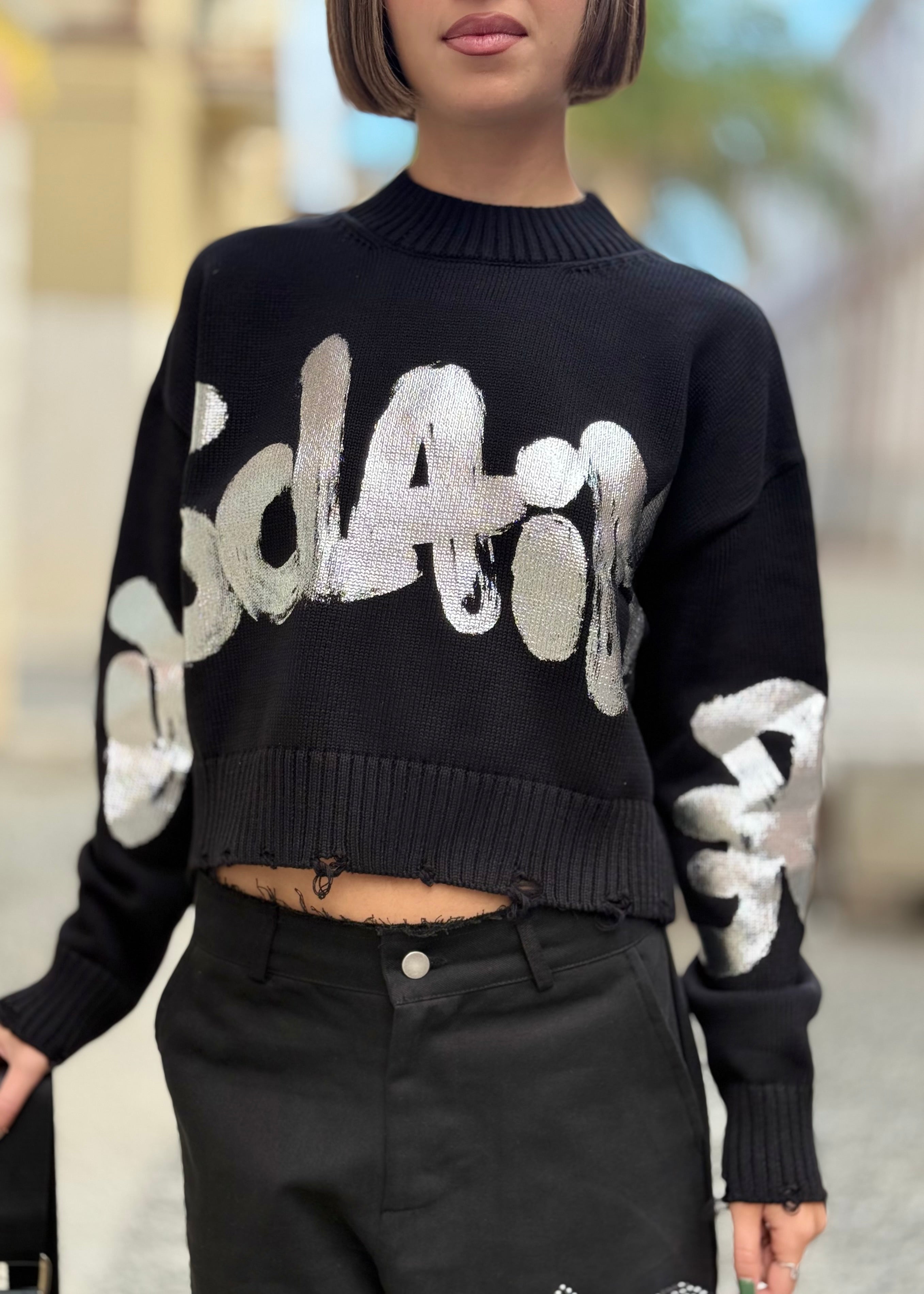 DISCLAIMER - Maglia in lana donna