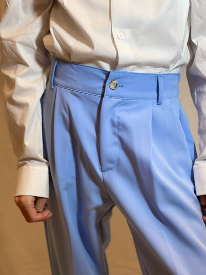 NEVER TOO - Pantalone azzurro cielo bambino