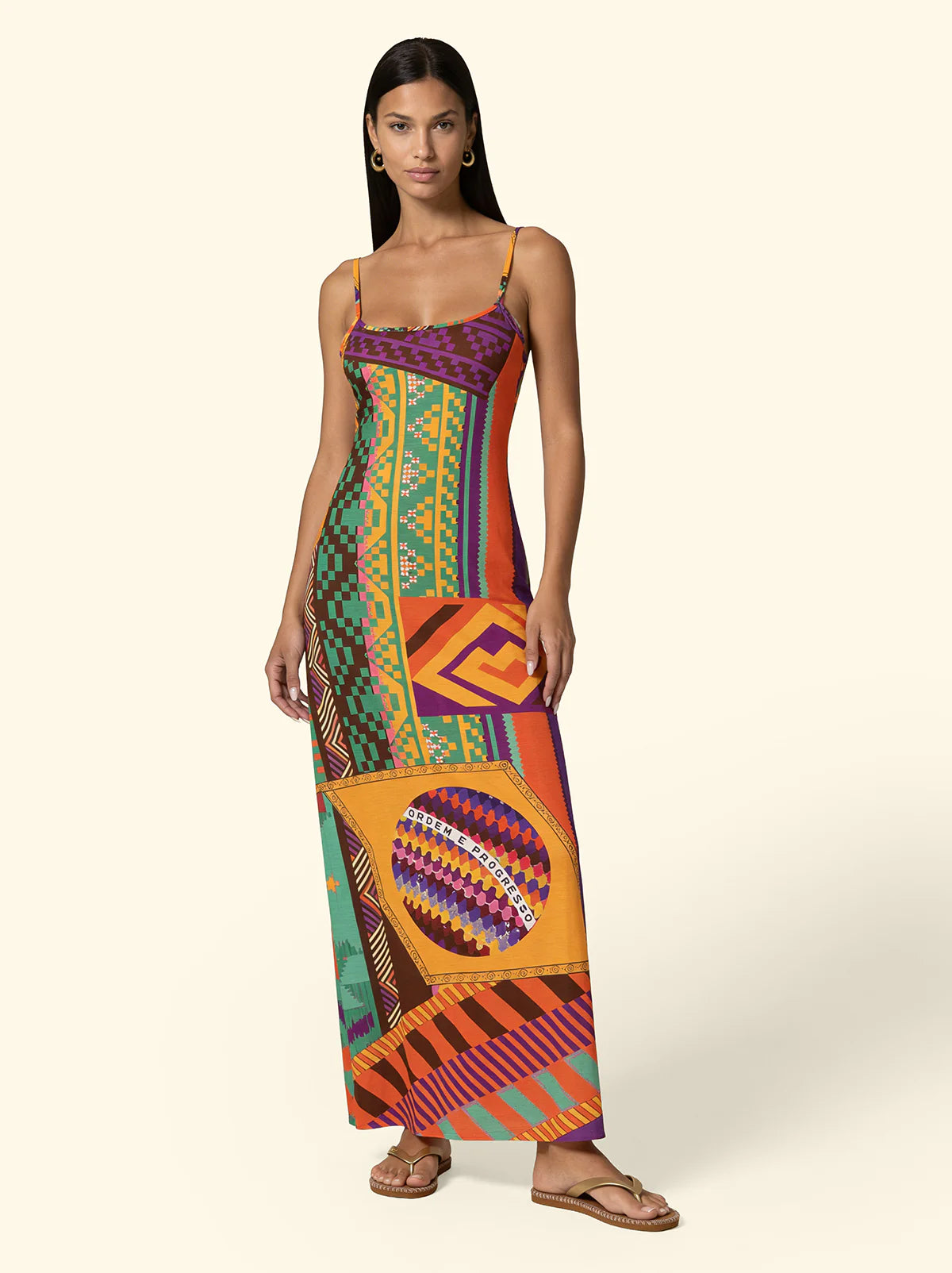 F**K - Vestito lungo JAMAICA donna