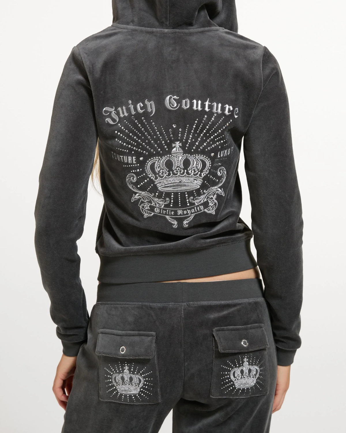 JUICY COUTURE -  Pantalone Regal Rebelle a vita bassa donna