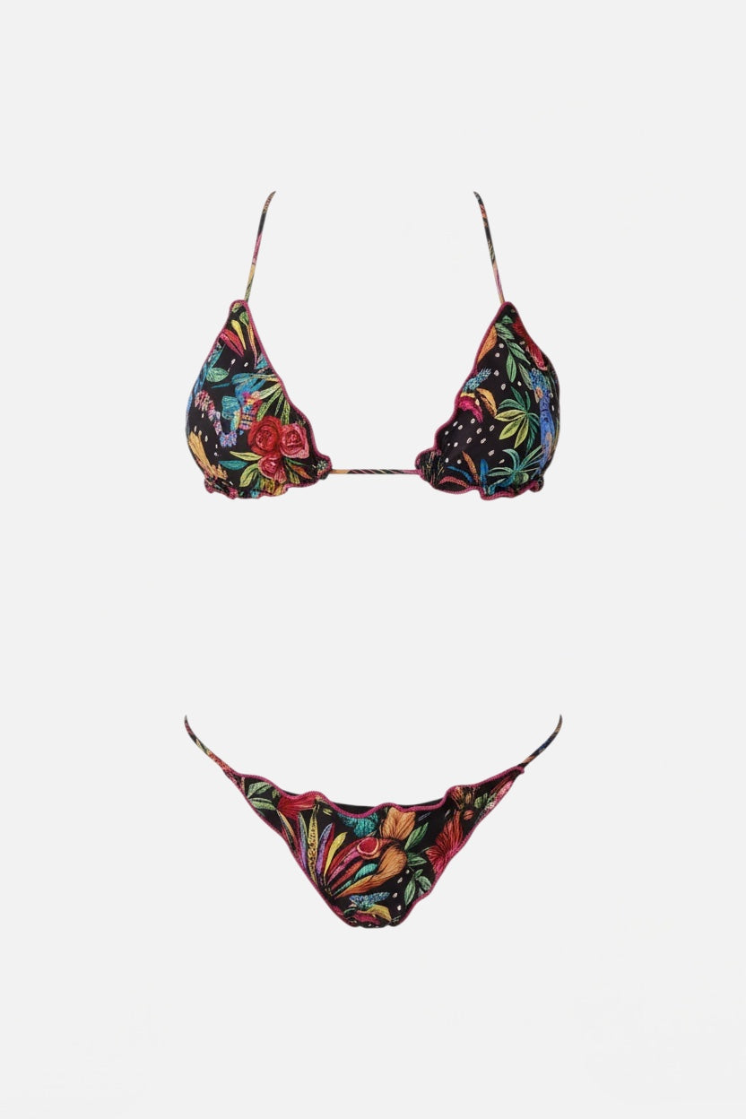4GIVENESS - Bikini triangolo con slip regolabile MAYA DREAM donna